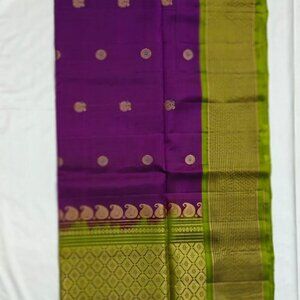 NEW! Uppada Silk saree- purple